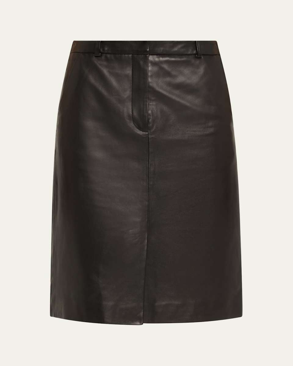Maxine Leather Skirt